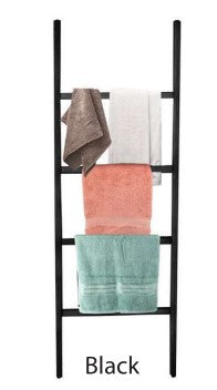 Wooden Towel Ladder Rack – Natural
