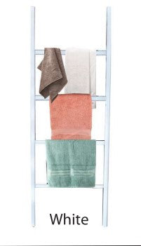 Wooden Towel Ladder Rack – Natural