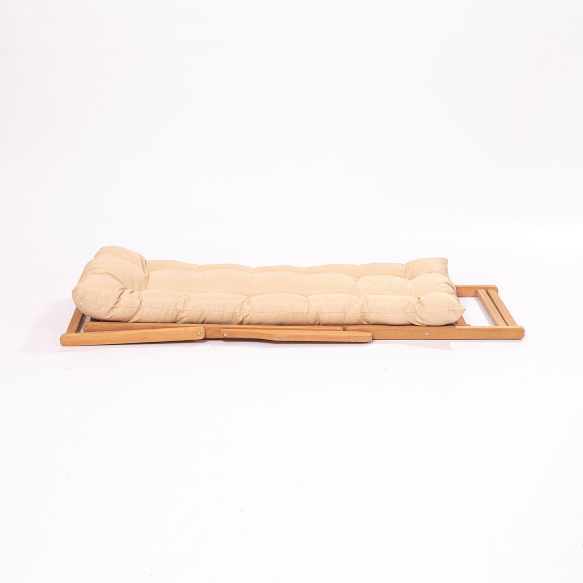Outdoor Padded Sunlounger Chair