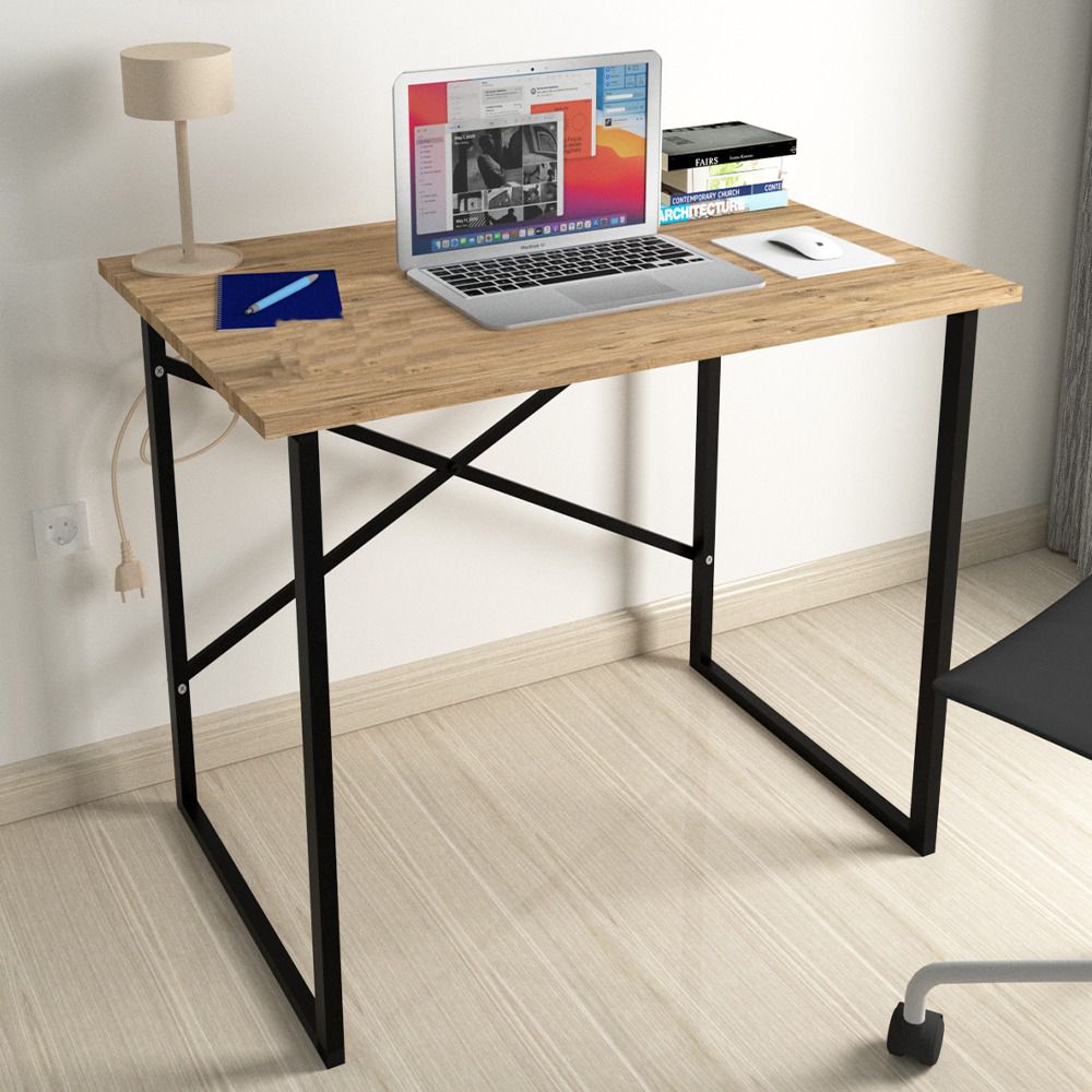 Modern Crisscross Study Desk
