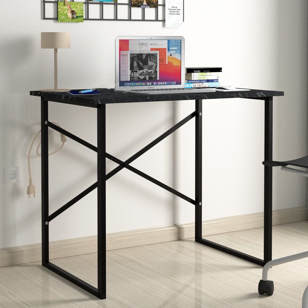 Modern Crisscross Study Desk