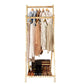 Woodly - Modern Foldable Wooden Clothing Garment Rack