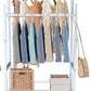 Natural Wooden Garment Organizer