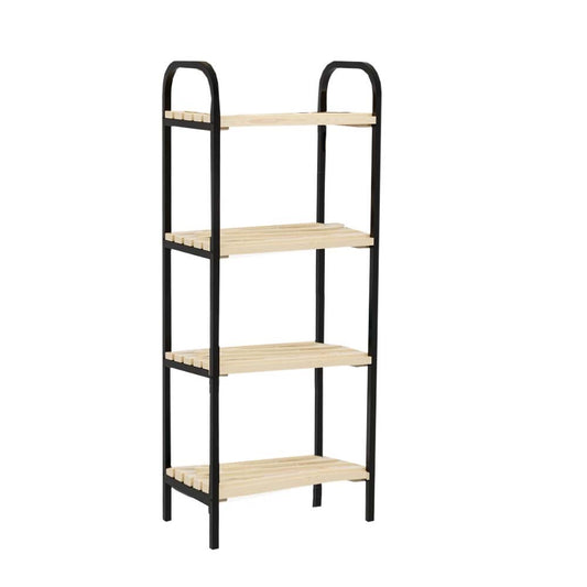 Woodly Bamboo Multi-Purpose Kitchen Bathroom 4 Tier Cabinet Shelf Organizer