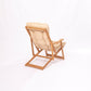 Outdoor Padded Sunlounger Chair