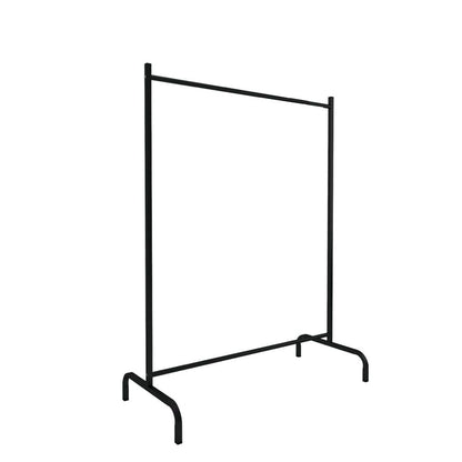 Single Pole Sturdy Steel & Rust Resistant Standing Clothes/Coat Rail