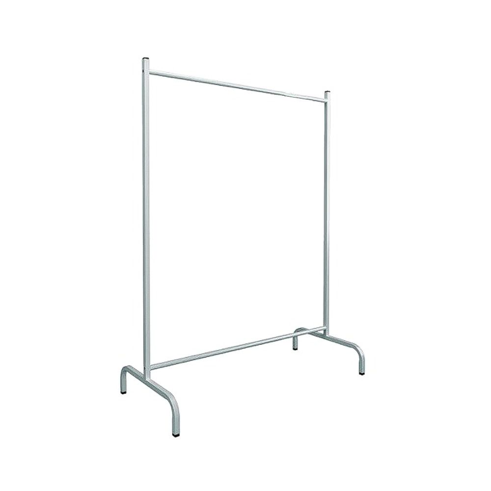 Single Pole Sturdy Steel & Rust Resistant Standing Clothes/Coat Rail