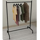 Single Pole Sturdy Steel & Rust Resistant Standing Clothes/Coat Rail