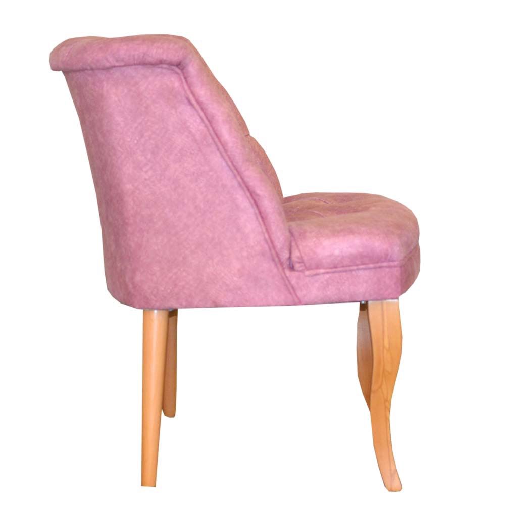 2 Piece Luxurious Comfortable Chester Design Velvet Leather Chair Set
